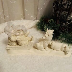 Department 56 Snowbabies "I Think They're All Mushed Out"